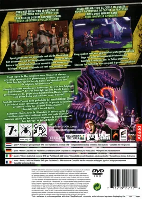 Ghostbusters - The Video Game box cover back